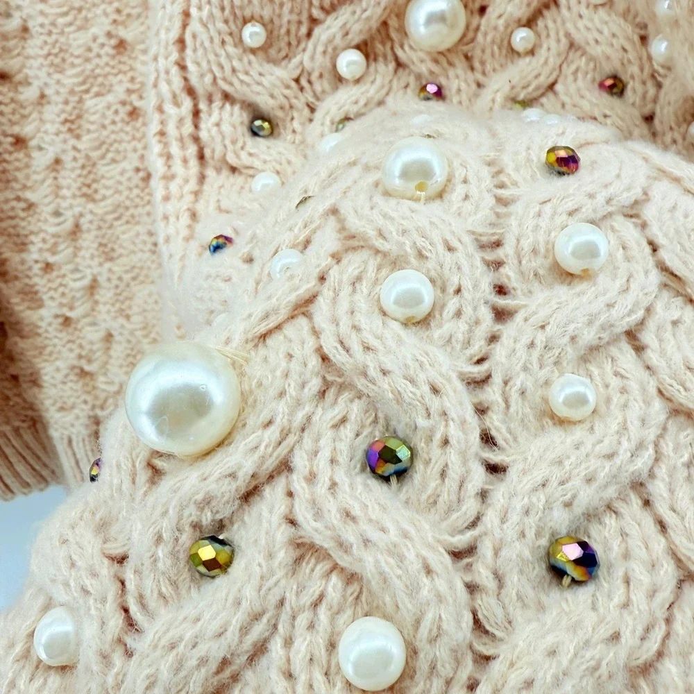 BiBi pink embellished